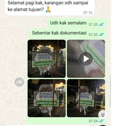 Pengiriman Papan Bunga Selamat Pabuaran Tumpeng