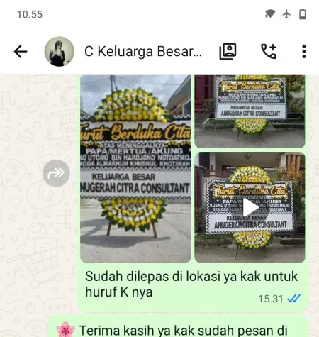 Pengiriman Papan Bunga Duka Pabuaran Tumpeng
