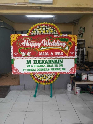 Papan Bunga di Pabuaran Tumpeng