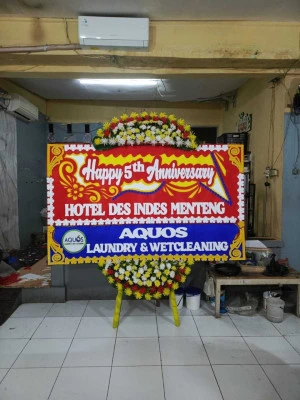 Papan Bunga di Pabuaran Tumpeng