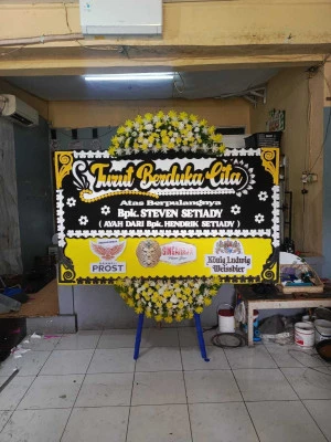 Papan Bunga di Pabuaran Tumpeng