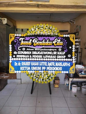 Papan Bunga di Pabuaran Tumpeng